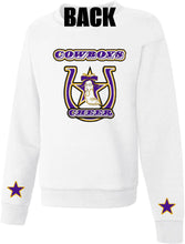 Cargar imagen en el visor de la galería, Cowboys CHEER Crewneck