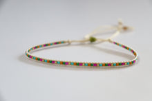 Load image into Gallery viewer, Vivid Vibes Dainty Beaded Bracelet/ Anklet