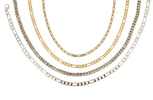 Load image into Gallery viewer, KAVEAH Edgy 24k Matte Gold Chain Necklace