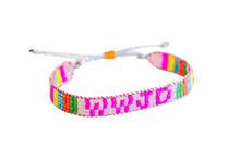 Load image into Gallery viewer, How Great Are Your Wonders WWJD Beaded Bracelet