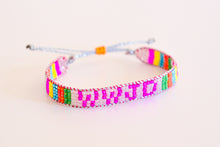 Load image into Gallery viewer, How Great Are Your Wonders WWJD Beaded Bracelet