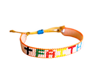 Load image into Gallery viewer, Keep The Faith Colorful Beaded Bracelet