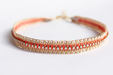 Load image into Gallery viewer, Neon Orange Choker Necklace