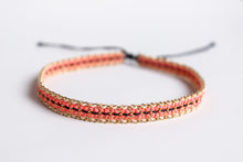 Load image into Gallery viewer, Makin Me Blush Pink with Black Anklet