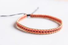 Load image into Gallery viewer, Makin Me Blush Pink with Black Anklet