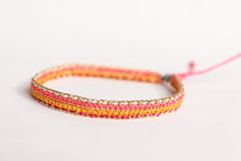 Load image into Gallery viewer, Revolve Pink Multi Colored Anklet
