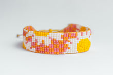 Load image into Gallery viewer, Blossom Blush Checkerboard Beaded Bracelet