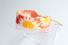 Load image into Gallery viewer, Blossom Blush Checkerboard Beaded Bracelet