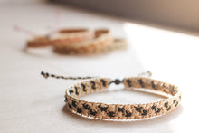 Load image into Gallery viewer, Black Checkerboard Bracelet