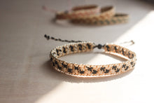Load image into Gallery viewer, Black Checkerboard Bracelet