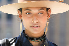 Load image into Gallery viewer, Superstar Black Choker Necklace