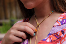 Load image into Gallery viewer, I Ain't Dandelion 3 in One Beaded Flower Necklace