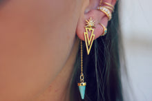 Load image into Gallery viewer, Spell 3 In One Earrings (Ear Jacket)