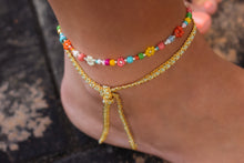 Load image into Gallery viewer, I Ain't Dandelion 3 in One Beaded Flower Necklace