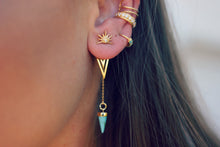 Load image into Gallery viewer, Spell 3 In One Earrings (Ear Jacket)