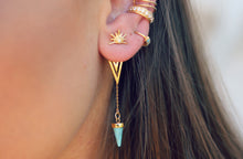 Load image into Gallery viewer, Spell 3 In One Earrings (Ear Jacket)