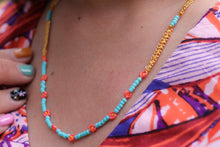 Load image into Gallery viewer, Wild Flower Beaded Flower Necklace