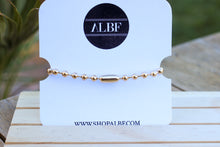 Load image into Gallery viewer, 14K Gold Small Ball Chain Bracelet