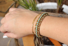 Cargar imagen en el visor de la galería, Gold Chain Layering Bracelet