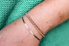 Cargar imagen en el visor de la galería, Gold Snake Chain Layering Chain Bracelet