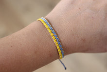 Cargar imagen en el visor de la galería, Freedom Square Ukrainian Support Bracelet