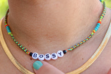 Load image into Gallery viewer, So "Bossy" Word Necklace