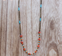 Load image into Gallery viewer, Make My Daisy Beaded Flower Necklace
