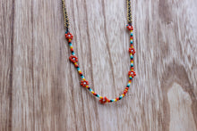 Load image into Gallery viewer, Make My Daisy Beaded Flower Necklace
