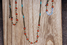 Load image into Gallery viewer, Make My Daisy Beaded Flower Necklace