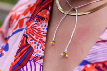 Load image into Gallery viewer, Ok, Bloomer Beaded Flower Necklace