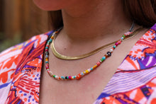 Load image into Gallery viewer, You Made My Daisy 3 in One Beaded Flower Necklace