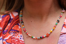 Load image into Gallery viewer, You Made My Daisy 3 in One Beaded Flower Necklace