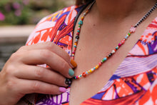 Load image into Gallery viewer, You Made My Daisy 3 in One Beaded Flower Necklace