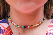 Load image into Gallery viewer, I Ain't Dandelion 3 in One Beaded Flower Necklace
