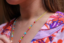 Load image into Gallery viewer, I Ain't Dandelion 3 in One Beaded Flower Necklace