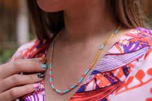 Load image into Gallery viewer, Wild Flower Beaded Flower Necklace