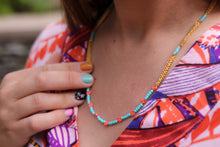 Load image into Gallery viewer, Wild Flower Beaded Flower Necklace