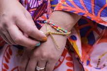 Load image into Gallery viewer, I Ain't Dandelion 3 in One Beaded Flower Necklace