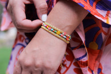 Load image into Gallery viewer, I Ain't Dandelion 3 in One Beaded Flower Necklace