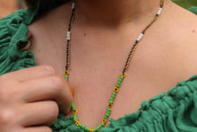 Load image into Gallery viewer, You Made My Daisy Beaded Flower Necklace
