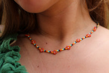 Load image into Gallery viewer, Make My Daisy Beaded Flower Necklace