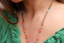 Load image into Gallery viewer, Make My Daisy Beaded Flower Necklace