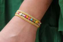 Load image into Gallery viewer, I Ain't Dandelion 3 in One Beaded Flower Necklace