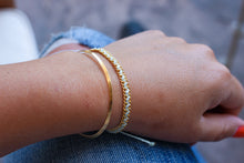 Load image into Gallery viewer, Dainty Minty Blue Stacker Bracelet