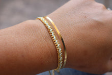 Load image into Gallery viewer, Dainty Minty Blue Stacker Bracelet