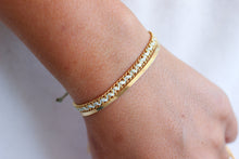 Load image into Gallery viewer, Dainty Minty Blue Stacker Bracelet