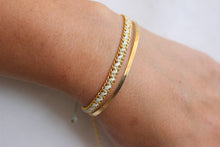 Load image into Gallery viewer, Dainty Minty Blue Stacker Bracelet