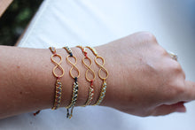 Load image into Gallery viewer, I Love You To Infiniti Charm Bracelet
