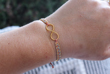 Load image into Gallery viewer, I Love You To Infiniti Charm Bracelet