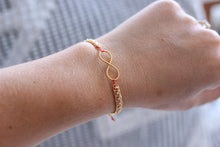Load image into Gallery viewer, I Love You To Infiniti Charm Bracelet